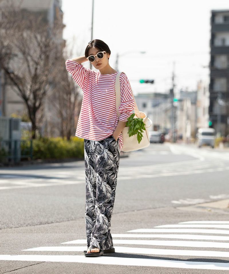 BOTANICAL PRINT PANTS|marjour(マージュール)公式サイト LIMITED