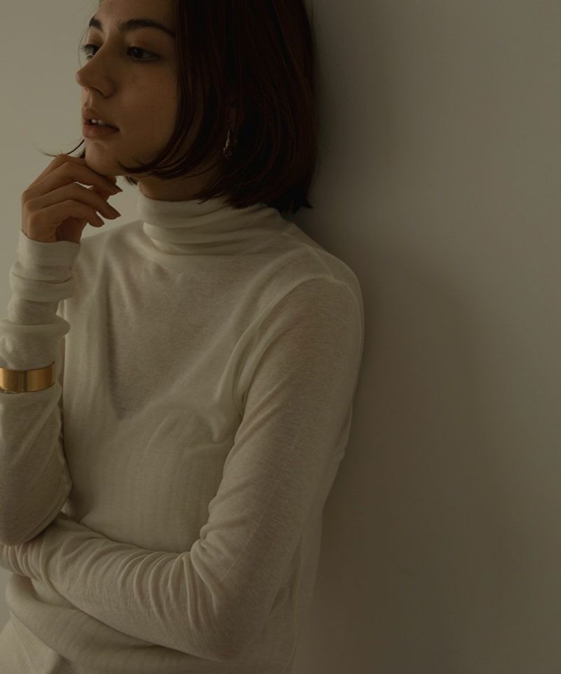 NEW COLOR]SHEER TURTLE KNIT|marjour(マージュール)公式サイト ALL