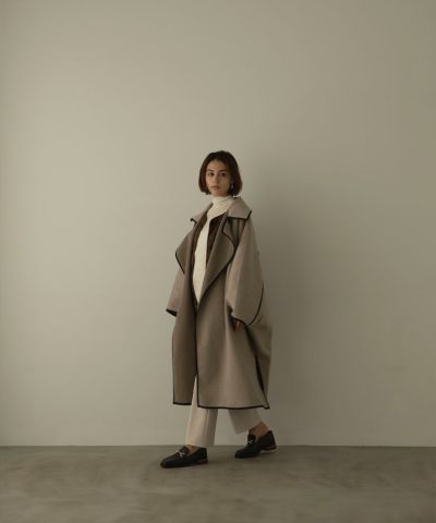 があればコ 未使用品 marjour LINEN LONG JACKET vhsma-m55417993683