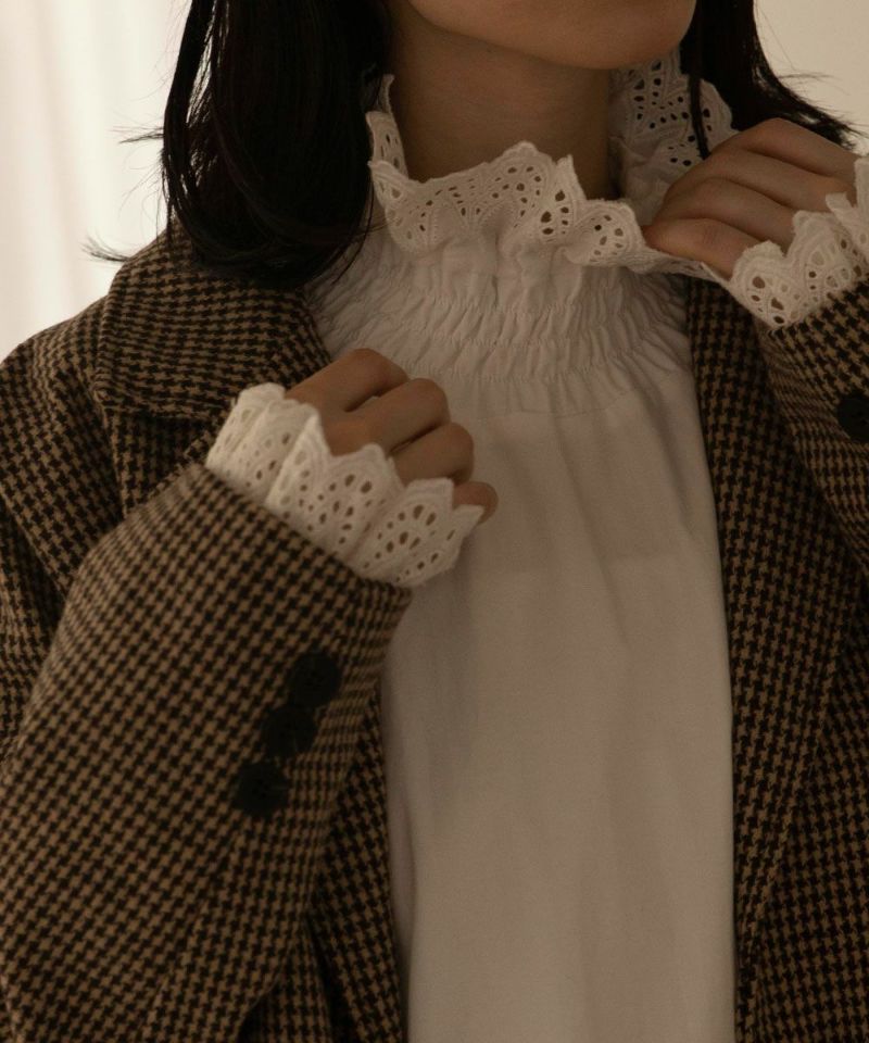 VINTAGE LIKE LACENECK BLOUSE|marjour(マージュール)公式サイト ALL 