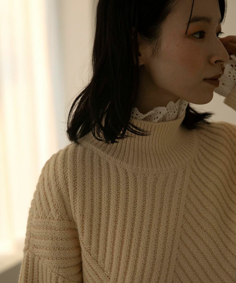 VINTAGE LIKE LACENECK BLOUSE|marjour(マージュール)公式サイト ALL 