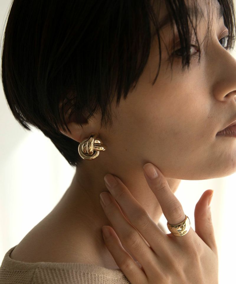 OVERLAY EARRING|marjour(マージュール)公式サイト ALL ITEM通販