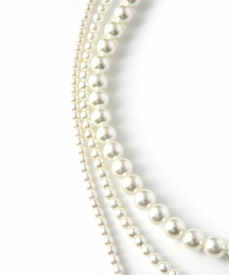 TRIPLE PEARL NECKLACE|marjour(マージュール)公式サイト ALL ITEM通販