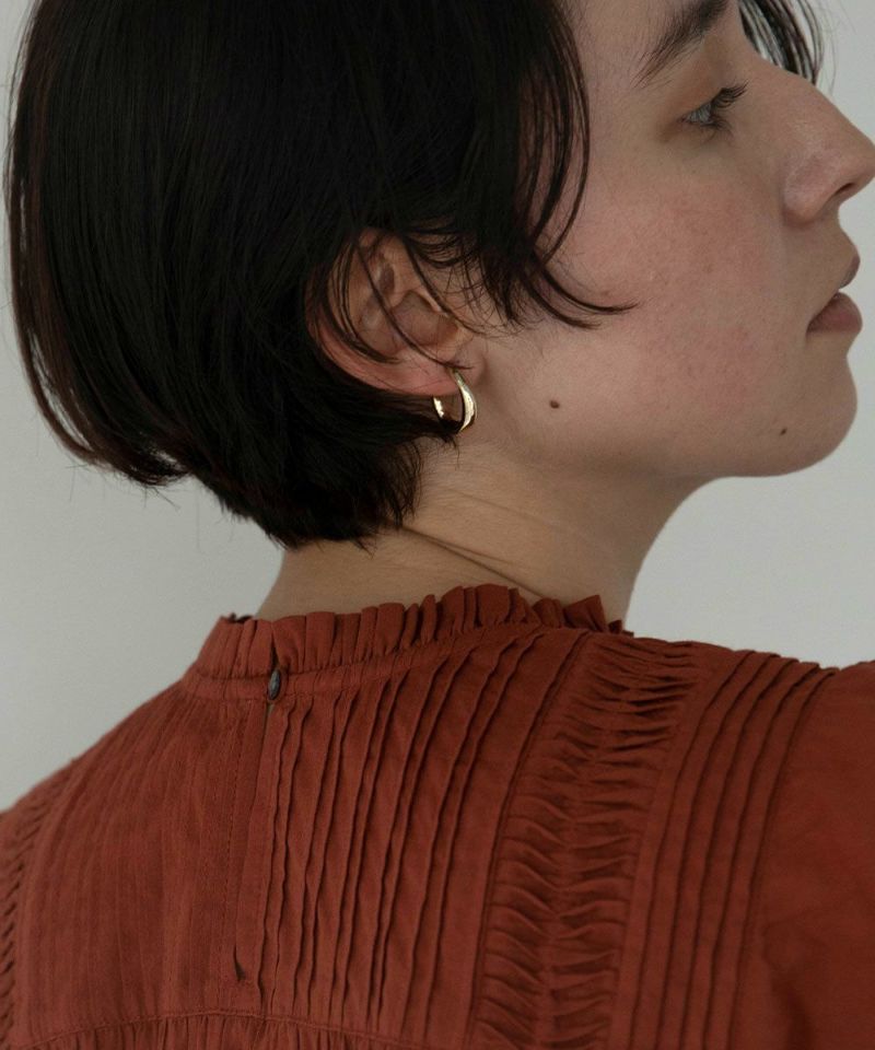 NICKEL FREE]GOLD HOOP EARRING|marjour(マージュール)公式サイト ALL