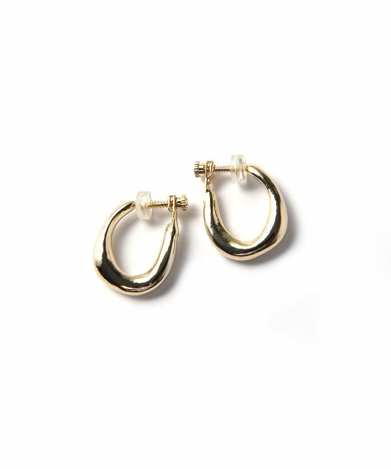 NICKEL FREE]GOLD HOOP EARRING|marjour(マージュール)公式サイト ALL