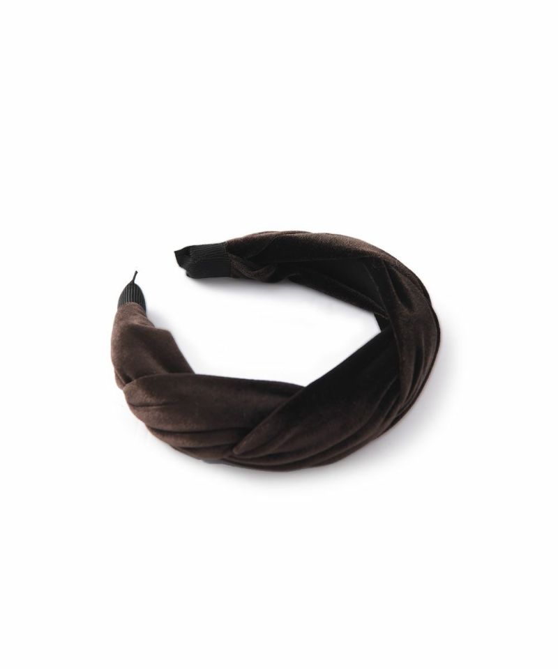 TWIST VELOR HEADBAND|marjour(マージュール)公式サイト ALL ITEM通販