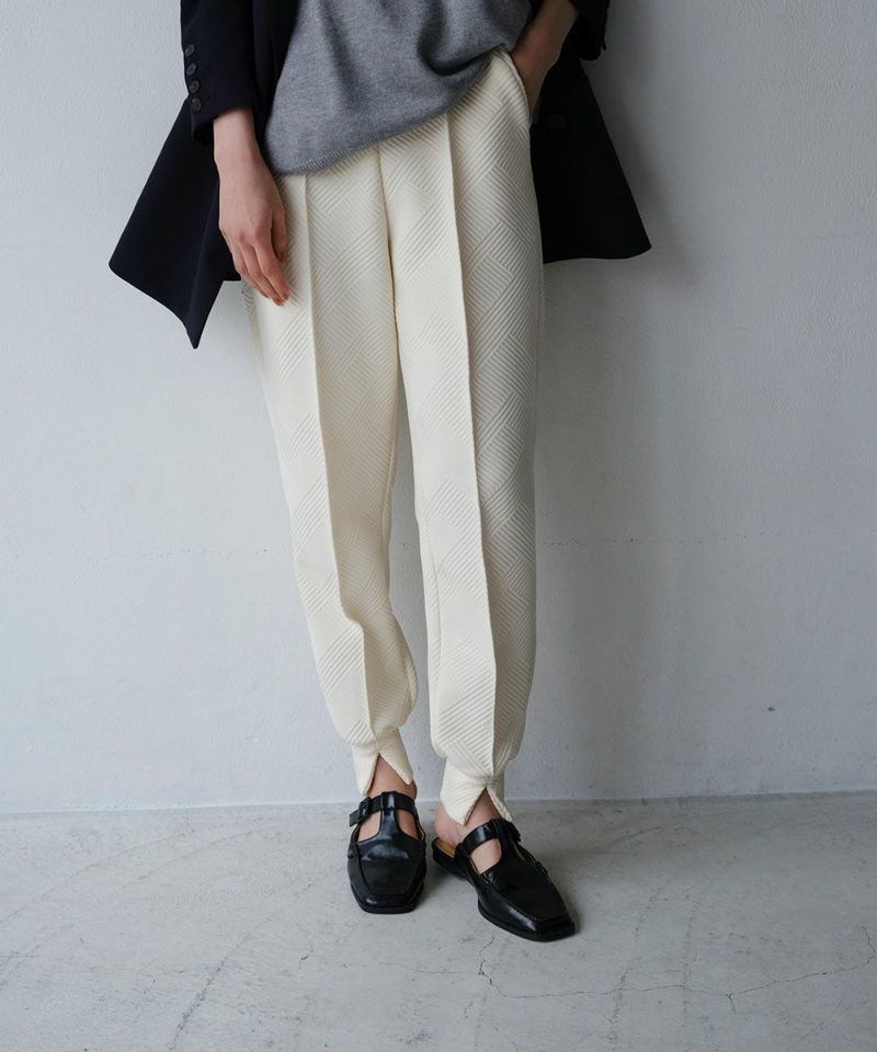 JACQUARD JOGGER PANTS|marjour(マージュール)公式サイト ALL ITEM通販