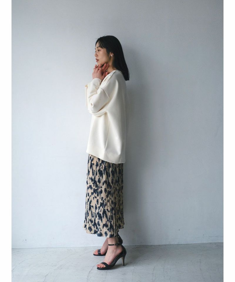 PRINT PLEATS SKIRT|marjour(マージュール)公式サイト ALL ITEM通販