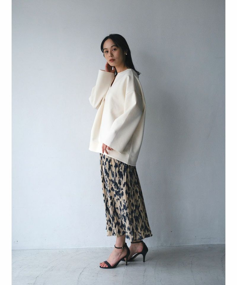 PRINT PLEATS SKIRT|marjour(マージュール)公式サイト ALL ITEM通販