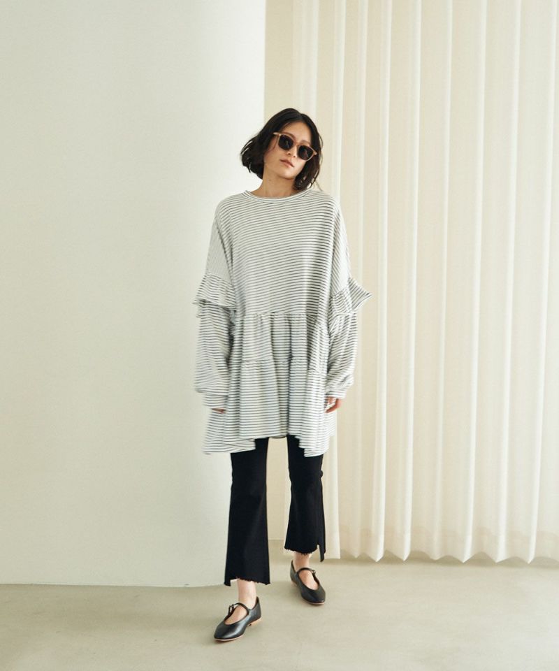 FRILL OVER TEE|marjour(マージュール)公式サイト ALL ITEM通販