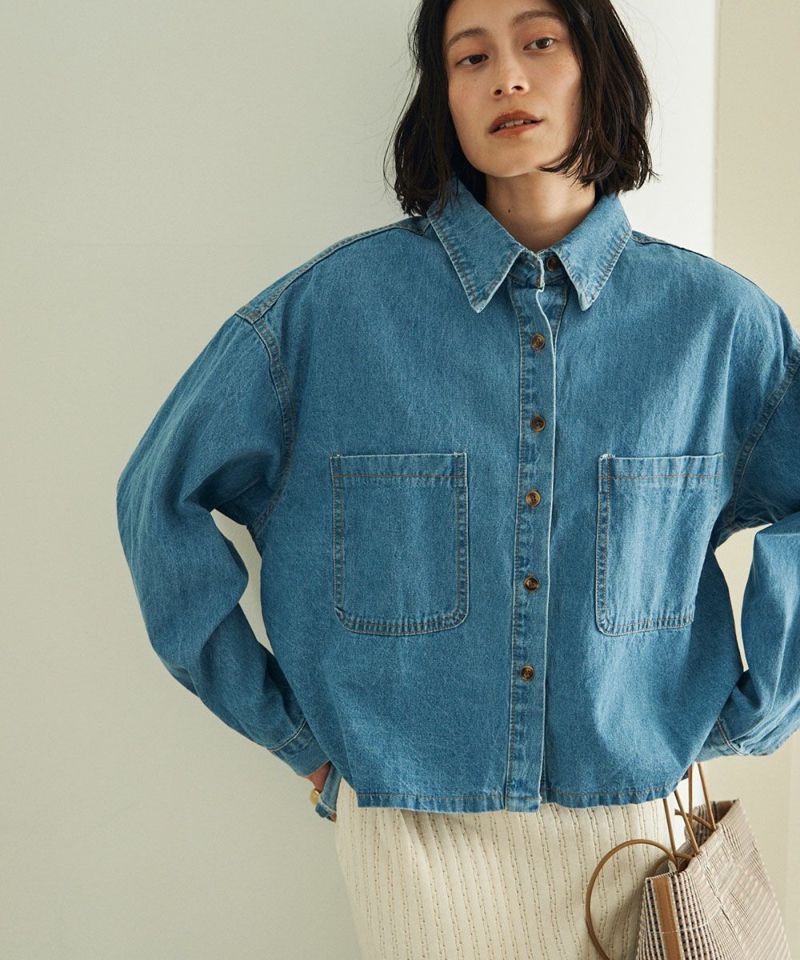 予約]OVER DENIM SHIRT JACKET|marjour(マージュール)公式サイト ALL