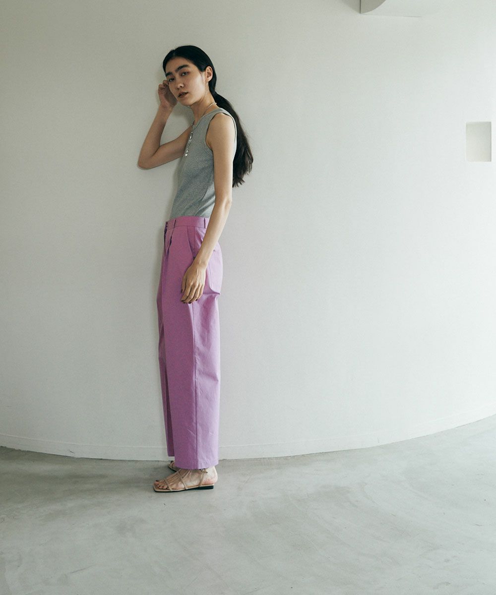 TUCK COLOR PANTS|marjour(マージュール)公式サイト ALL ITEM通販