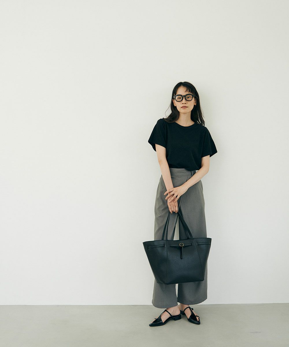 Akaneさんコラボ]LIGHTWEIGHT BELT DESIGN TOTE BAG[本店限定]|marjour