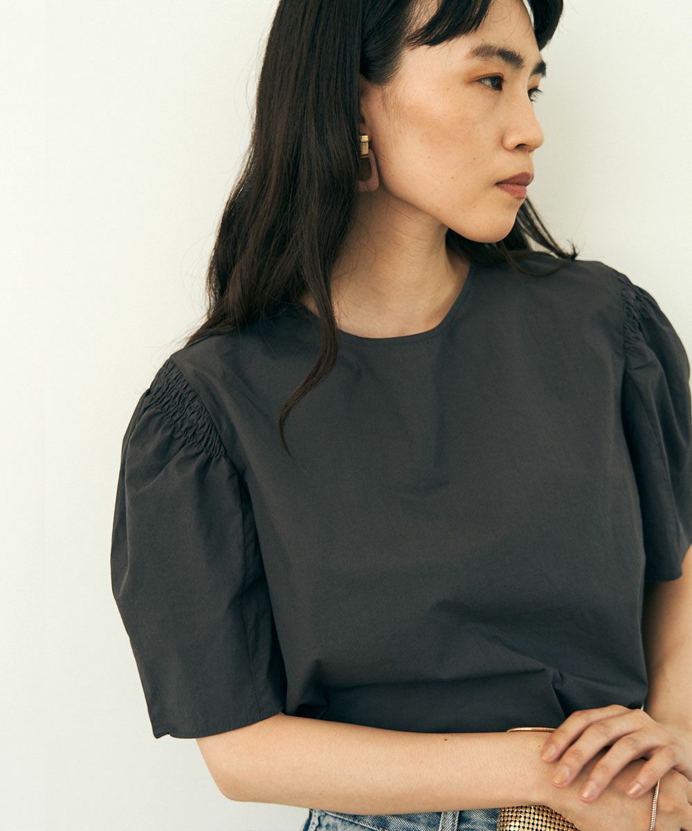 SHOULDER GATHER BLOUSE|marjour(マージュール)公式サイト ALL ITEM通販