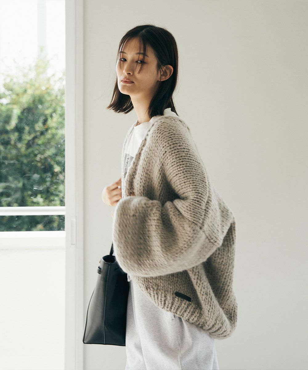 HANDMADE KNIT CARDIGAN|marjour(マージュール)公式サイト ALL ITEM通販