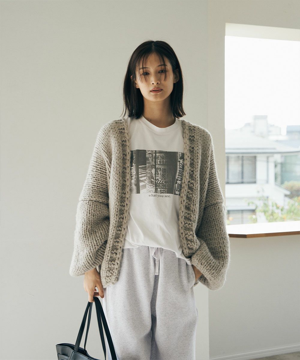 HANDMADE KNIT CARDIGAN|marjour(マージュール)公式サイト ALL ITEM通販