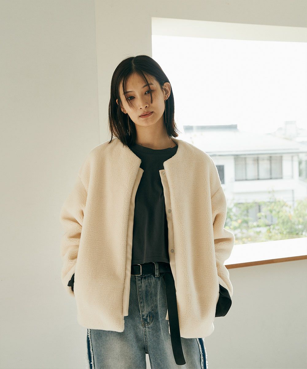 SMOOTH BOA COAT|marjour(マージュール)公式サイト ALL ITEM通販