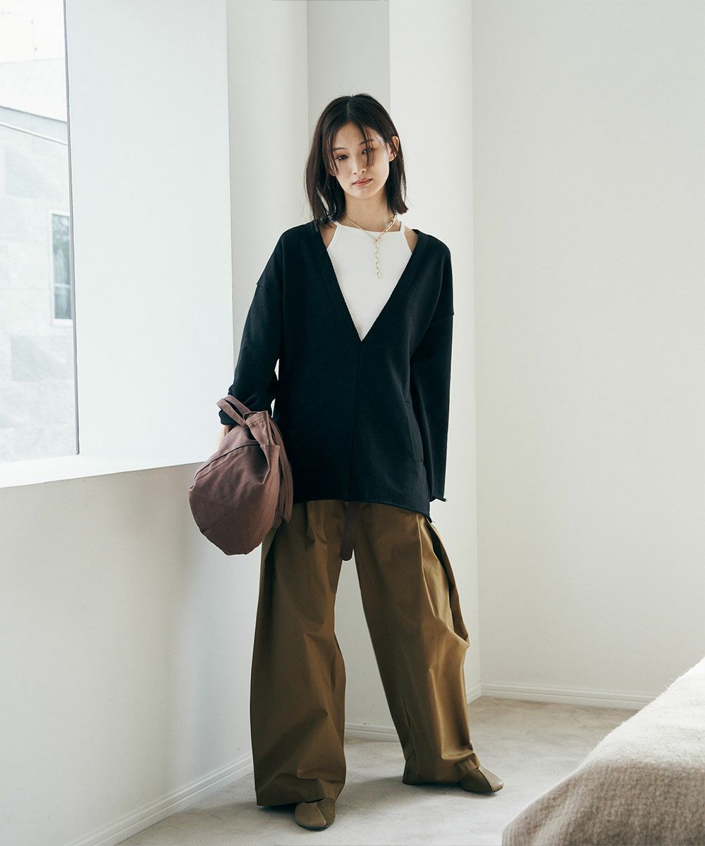 SWEAT VNECK PULLOVER|marjour(マージュール)公式サイト ALL ITEM通販