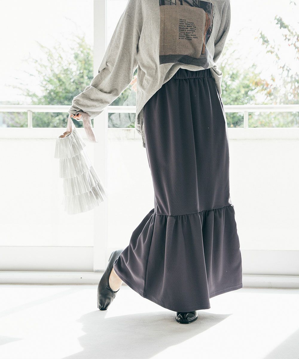 SALE】RIB TIERED SKIRT|marjour(マージュール)公式サイト ALL ITEM通販